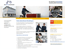Tablet Screenshot of die-fahrradwerkstatt.de